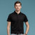 传奇保罗2021夏季新款珠地棉男士休闲短袖t恤男纯色商务Polo衫（M-3XL）ZNM818(黑色 XXL)第4张高清大图