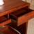 御品工匠 实木电脑桌台式桌 家用写字台 书桌 木质 简约k-0614(活动柜(不单卖))第3张高清大图