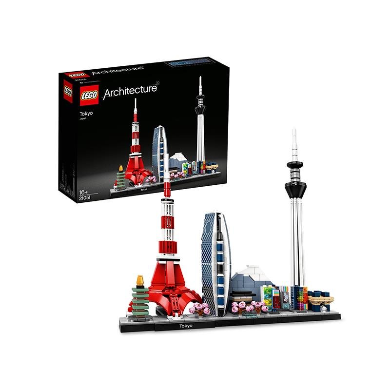 乐高建筑系列拼插积木玩具迪拜天际线21052