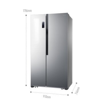 容声（Ronshen）BCD-646WD11HPA 646升 对开门冰箱风冷无霜变频智能wifi 静音节能 家用电冰箱(银色)