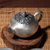 银斯妮 手工银茶壶小 S99银壶实用银茶具壶银制品功夫茶泡壶日韩民族风 繁花 约210克第3张高清大图