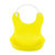 婴儿围兜立体防水兜 新生儿围嘴防脏防漏宝宝饭兜 4色口水巾(黄色)第2张高清大图