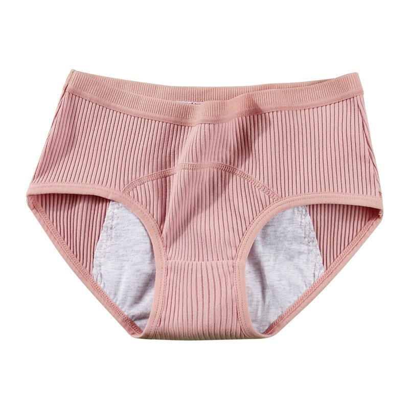 suntek日系生理内裤女少女中腰学生防漏简约例假来月经期穿的安全裤m