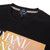 阿玛尼Armani男装黑色短袖T恤AJ系列男款圆领半袖印花t恤90851(黑色 M)第4张高清大图