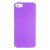 爱酷多（ikodoo） iphone5 进口TPU清水壳 手机壳保护壳自带防尘塞(紫色)第2张高清大图