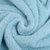 斜月三星 珊瑚绒毛巾浴巾三件套（2条毛巾+1条浴巾）组合套装(灰色珊瑚绒三件套)第3张高清大图