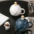 星球马克杯带盖咖啡杯子陶瓷燕麦杯女可爱情侣水杯家用创意早餐杯kb6(礼盒装?星球宇航员白色「送吸管11)第3张高清大图