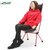 卢卡诺（LOCAMO）折叠椅户外超轻铝合金月亮椅子靠背家用懒人椅加厚小板凳便携式钓鱼凳子(红色)第2张高清大图