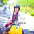 韩版时尚情侣四季通用哈雷太子盔 电动车摩托车夏季男女潮流头盔(白色小猴)第2张高清大图
