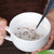 海的（seas）贝壳做的杯子 大容量早餐杯 奶茶杯 办公室茶杯 牛奶杯简约水杯贝瓷杯(白色 早餐杯)第5张高清大图