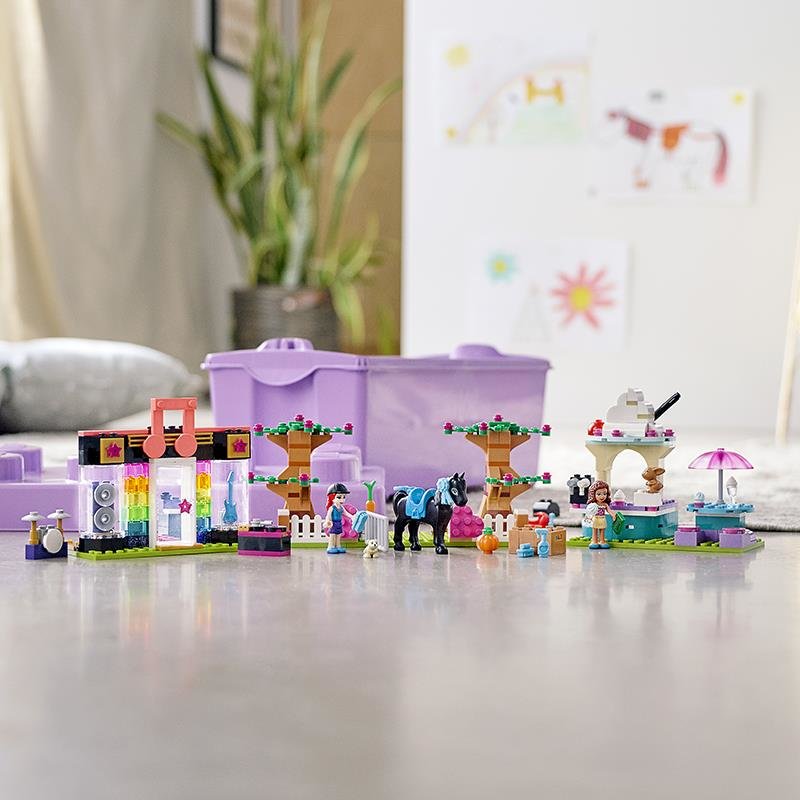 乐高好朋友系列心湖城积木盒41431拼插积木玩具