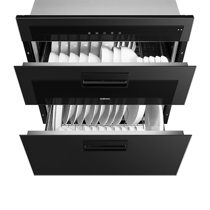 老板robamztd105bxb831触控嵌入式消毒柜