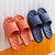 新款EVA凉拖鞋 夏季男女士家居拖鞋防滑轻便室内浴室拖鞋(黑色 42-43)第2张高清大图