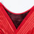 南极人秋冬女士蕾丝V领贴绒修身打底加绒加厚保暖上衣(红色)第3张高清大图