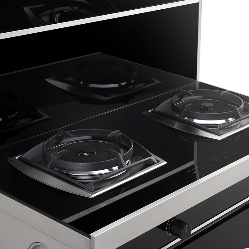 睿尚jjzy(t)-ha(90a6)集成灶 侧吸下排油烟机红外线燃气灶消毒柜套装