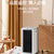 TCL石墨烯大面积取暖器家用节能省电暖风机卧室客厅浴室暖风机TN20-D25LR(白色)第4张高清大图