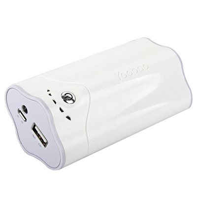 羽博（Yoobao）烈日YB-641Pro移动电源（白色）适用于各种型号PDA、手机、PSP、MP3等移动设备