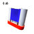 卉塍 50mm*30m 标签机碳带 手持条码标签打印机色带 1个/卷 (计价单位：卷) 蓝色第2张高清大图