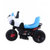 小熊猫儿童电动车三轮摩托车宝宝童车带音乐电动三轮车(七彩闪光黑绿色)第2张高清大图