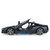 星辉Rastar 遥控车 1:14新宝马i8充电遥控开门汽车模型儿童玩具车(黑色)第3张高清大图