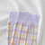 初愫4双装香芋紫清新少女格子条纹透气运动中筒袜子(黑色 均码)第4张高清大图