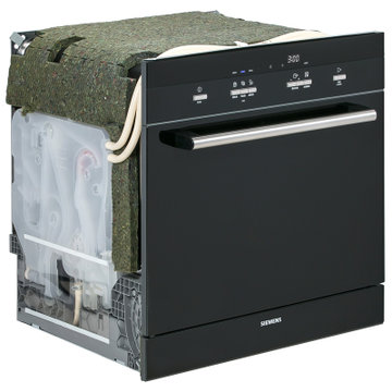 西门子（SIEMENS） 8套 原装进口 除菌烘干嵌入式洗碗机 SC73M610TI