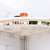 卡凡洛(KAFLO) 厨房用品置物架 调味料多层置物架卫生间落地收纳架子(白色 二层)第5张高清大图