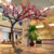 仿真梅花树舞台道具假树客厅酒店腊梅装饰挂壁花艺室内许愿树造景(【延伸型】1.5米高*1.5米宽)第2张高清大图