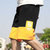 2020夏季新款男士休闲裤子男韩版潮流五分裤黑色短裤男宽松 BKL-K521(黄色 XL)第3张高清大图