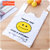 A611加厚透明笑脸食品手提袋购物袋 超市家用购物购物袋lq370(26*42cm)第3张高清大图