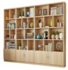 木质书柜学校办公室用书柜(米色)