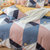 约克罗兰YEKEROLAN 秋冬全棉套件 高支高密全棉斜纹四件套2m双人床床单被套枕套(挪威星（粉）)第5张高清大图