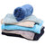 伊慕YIMU 多功能法兰绒毛毯毛巾床上用品薄被子毯子(颜色随机（纯色）)第4张高清大图