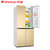 万宝(Wanbao) BCD-390MC 十字对开 多门冰箱家用保鲜电冰箱(拉丝金)(拉丝金 默认值)第2张高清大图