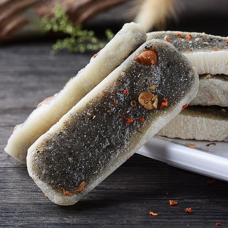 特产黑芝麻软糕糯米糕点地方特色小吃传统点心批发手工