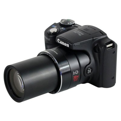 佳能（canon）PowerShotSX500IS数码相机（黑色）30倍光学变焦  DIGIC4影像处理器 3.0寸液晶屏  小巧机身让世界零距离
