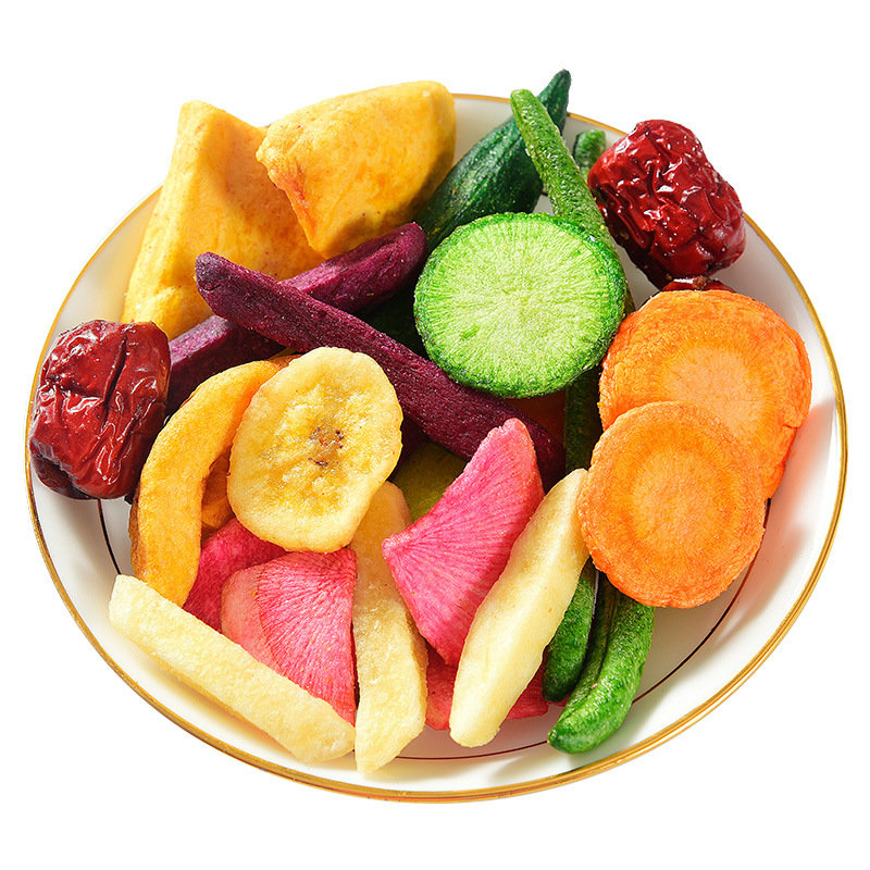 俏美味果蔬脆18种配比250g500g袋混合果蔬脆500g袋