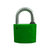 苏识 30mm梅花塑钢锁（计价单位：把）颜色：绿色(绿色 默认)第4张高清大图