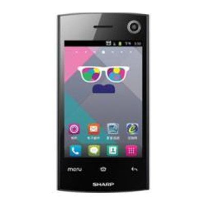夏普（Sharp）SH330T 电信3G手机 小巧时尚 安卓智能黑色