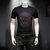 欧洲站美杜莎夏季2020新款潮流牌男士丝光棉烫钻短袖T恤大码体恤.3(XL 酒红)第2张高清大图