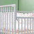 婴儿床实木现代欧式宝宝床 多功能童床摇床推床可变书桌床新生儿拼接大床bb床(白色C060 默认)第3张高清大图