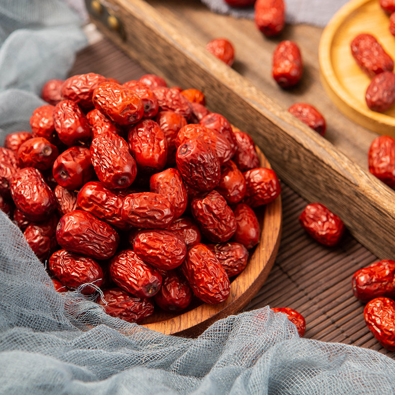 鲜山叔 新疆红枣小枣500g 袋装(1)