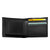 COACH 蔻驰 奢侈品 男士专柜款黑色皮质短款对折钱包74896 BLK(黑色)第6张高清大图