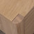 A家家具 床头柜 北欧现代简约卧室家具双抽屉朴素空间储物家具 原木床头柜(原木床头柜 单个)第3张高清大图