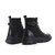 森达冬季新款专柜同款韩版青年户外休闲女马丁靴4IA01DD0(黑色 39)第4张高清大图