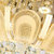 雷士照明 LED水晶灯客厅灯现代简约吸顶灯圆形创意卧室灯具灯饰(57W孔雀款)第4张高清大图