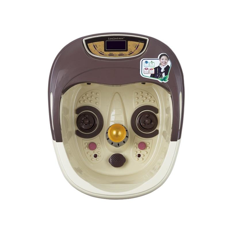 朗欣特(lancent)水疗魔师系列足浴按摩器zy-8588(便携式手提,互动摩脚