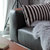 艾千布艺沙发三人单人双人沙发简约现代客厅组合沙发北欧棉麻沙发(接触面牛皮 组合2.8m)第5张高清大图