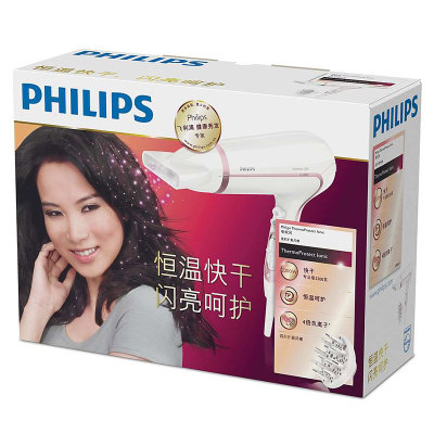 飞利浦（Philips） HP8235/00 电吹风 恒温护发负离子女神发型帮您打造！负离子养护，恒温打造亮泽秀发！快速干发，闪亮呵护！