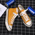 新百伦官方时尚1970s高帮帆布鞋女鞋经典款春夏季透气学生小白鞋(黄色 40)第2张高清大图